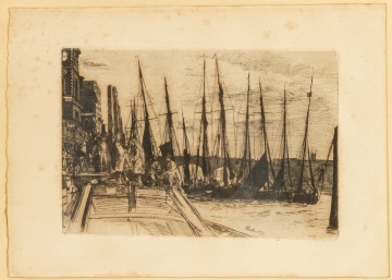 James McNeil Whistler (1843-1903) "Billingsgate"